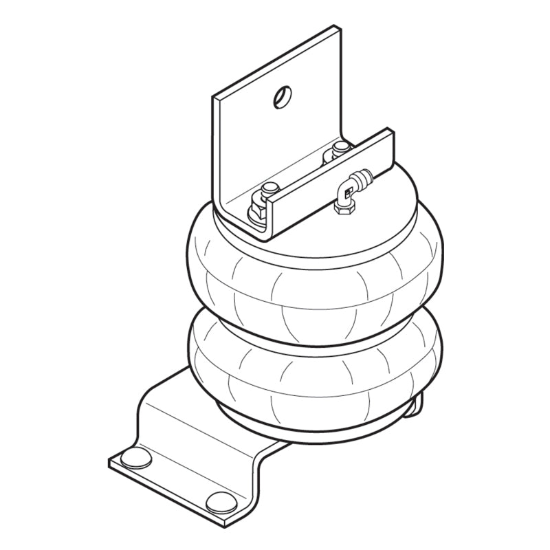 Firestone Ride-Rite Air Helper Spring Kit Front F35 (W217602070)