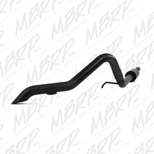 Load image into Gallery viewer, MBRP Jeep Wrangler/Rubicon 3.6L V6 Cat Back Single Rear Exit Off-Road Black Exhaust