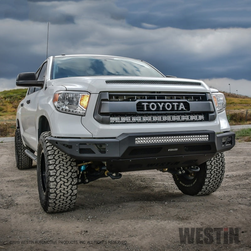 Westin 14+ Toyota Tundra Pro-Mod Front Bumper - Tex. Blk