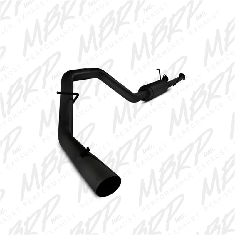 MBRP Toyota Tundra 5.7L EC-Std. & SB/CC-SB 3in Cat-Back Single Side AL - Black