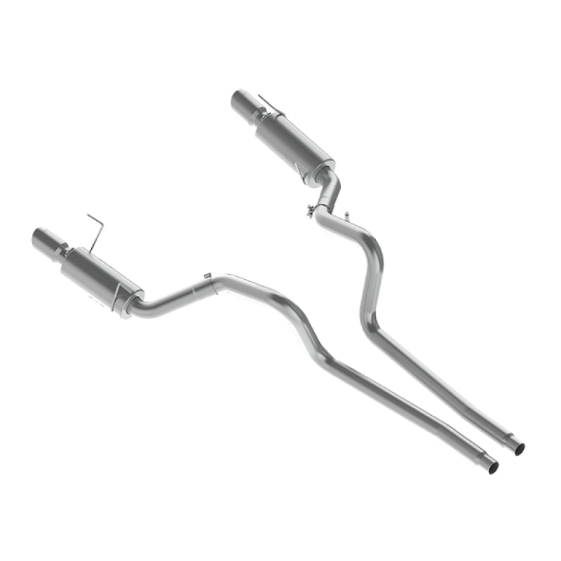 MBRP Ford Shelby GT500 / GT Dual Split Rear Street Version 4in Tips T409 Exhaust System