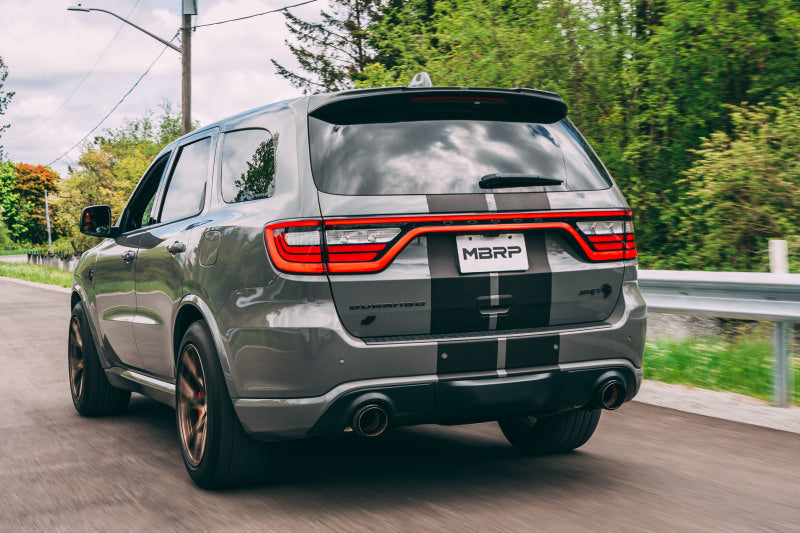 MBRP Dodge Durango SRT 6.4L Armor Pro T304 SS 3in Cat Back Exhaust Dual Rear Exit w/ CF Tips