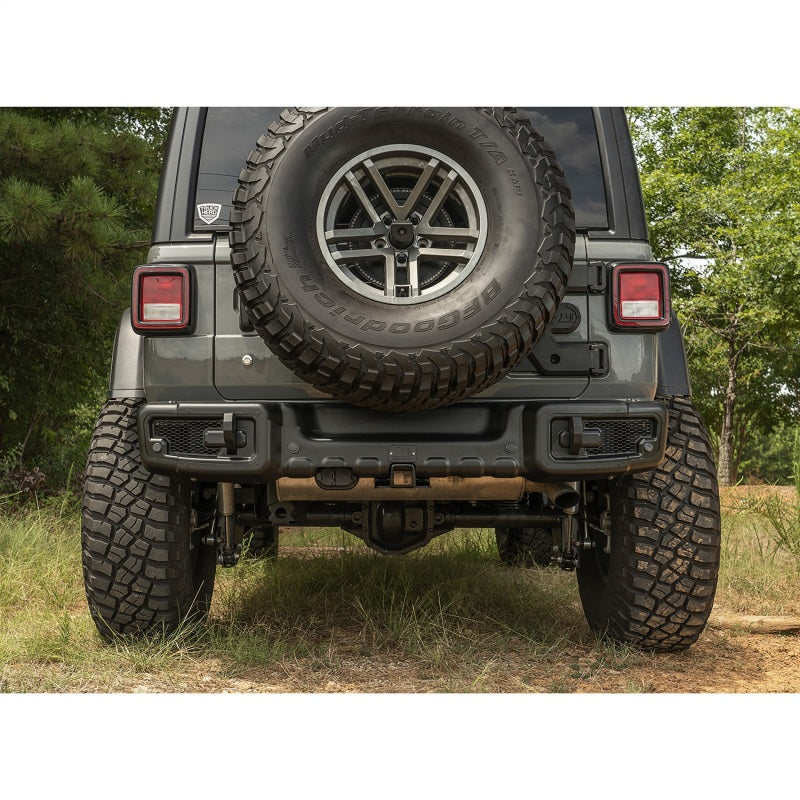 Rugged Ridge Spartacus Rear Bumper Black Jeep Wrangler JL