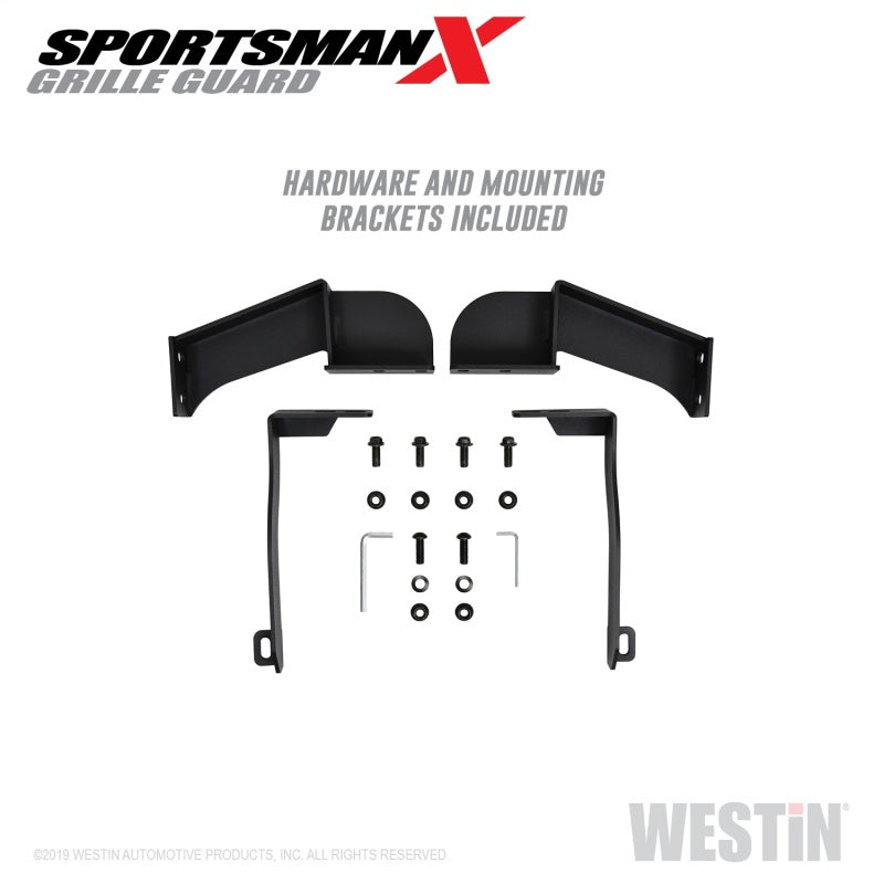 Westin 14+ Toyota Tundra Sportsman X Grille Guard - Textured Black