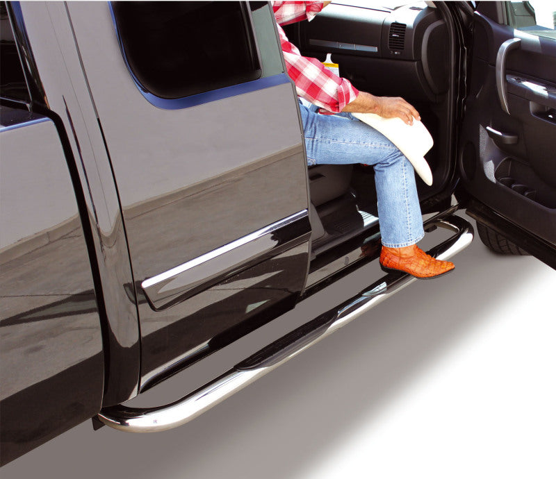 Go Rhino Jeep Wrangler JLU 4000 Series SideSteps - Cab Length - SS