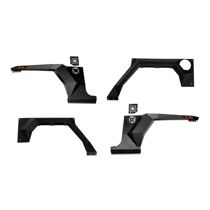 Rugged Ridge XHD Armor Fenders and Liner Kit Jeep Wrangler JK 2-Door