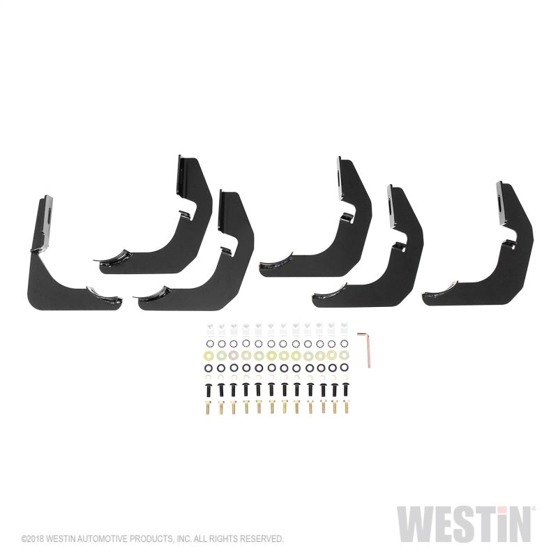 Westin Ford SuperCrew PRO TRAXX 4 Oval Nerf Step Bars - Black