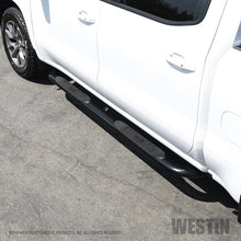 Load image into Gallery viewer, Westin Chevrolet Silverado/Sierra 1500 Crew Cab Platinum 4 Oval Nerf Step Bars - Black
