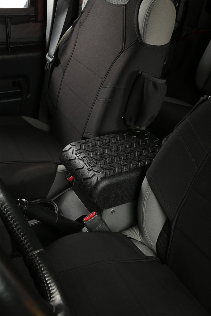 Rugged Ridge Center Console Cover Black Jeep Wrangler