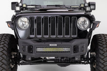 Load image into Gallery viewer, Go Rhino Jeep Wrangler JL/JLU/JK/JKU/Gladiator JT Rockline Front Stubby Bumper