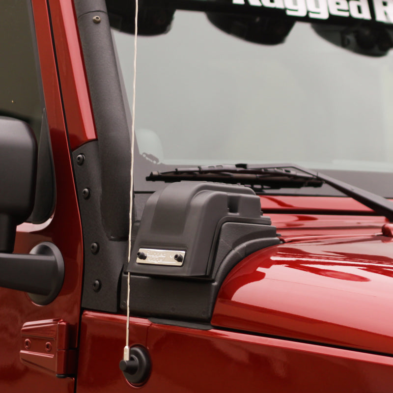 Rugged Ridge XHD Low-Mount Snorkel 3.6L Jeep Wrangler JK