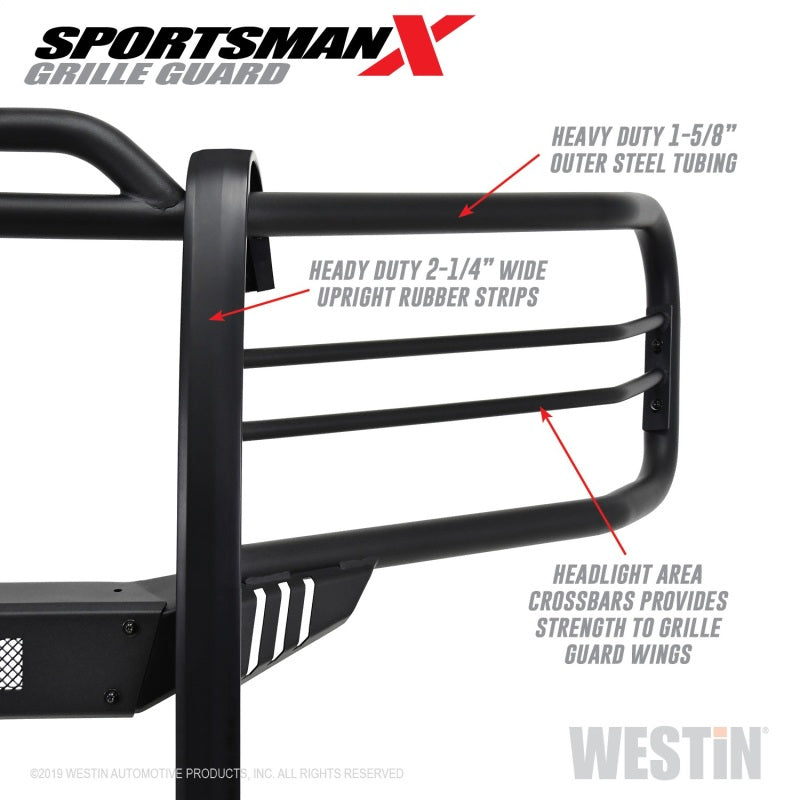 Westin 15+ Ford F150 Sportsman X Grille Guard - Textured Black