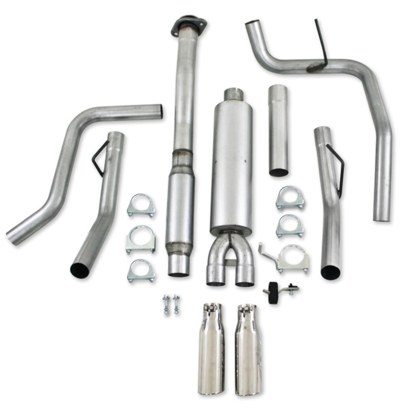 MBRP Ford F-150 5.0L V8 Aluminized Cat Back Dual Split Side Exit