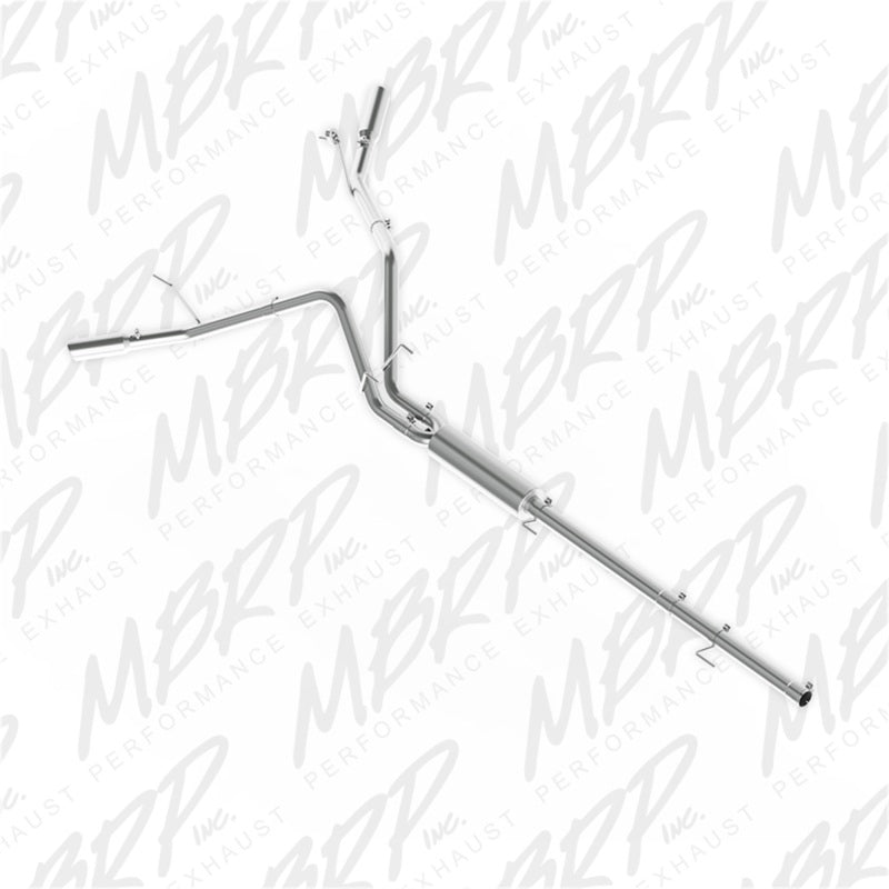 MBRP Dodge Ram 1500 5.7L Cat Back Dual Split Side