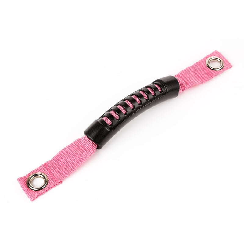 Rugged Ridge A-Pillar Grab Handle Pink Jeep Wrangler JK