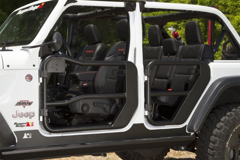 Rugged Ridge Fortis Front Tube Doors Jeep JL / JT
