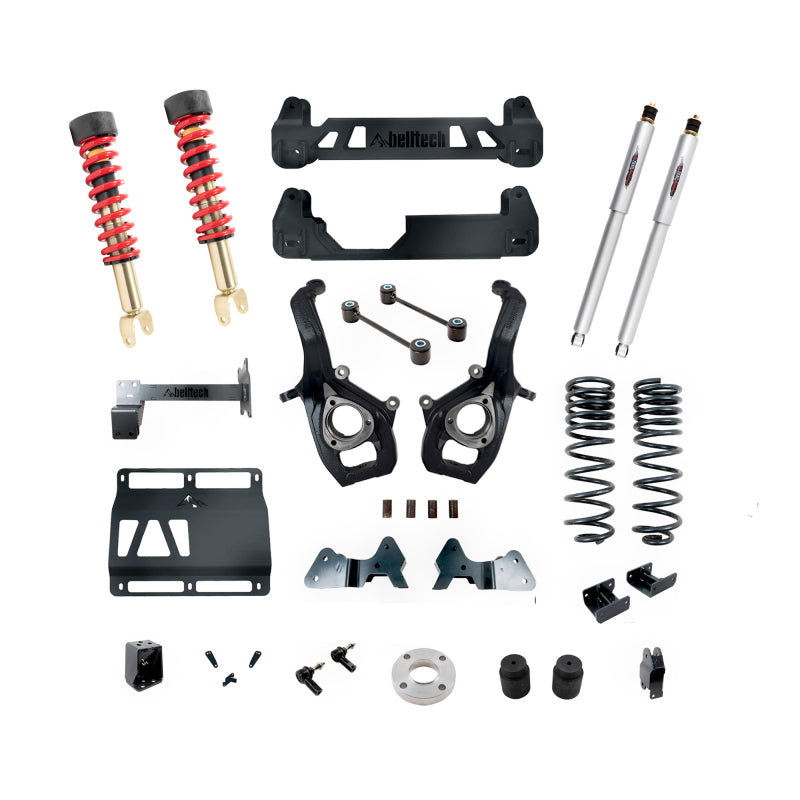 Belltech RAM 1500 4WD All Cabs 6in-8in Performance Handling Coilover Lift Kit w/Sway Bar Set