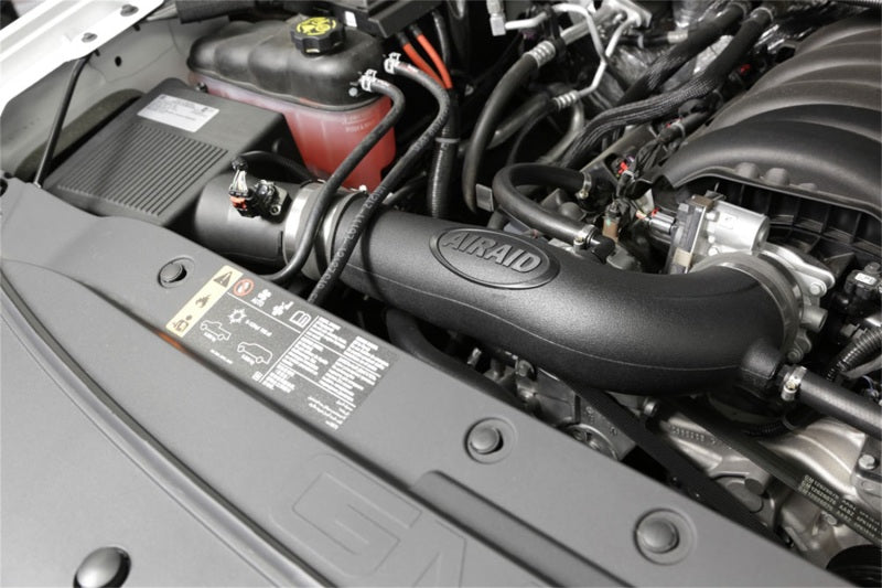 Airaid 17+ GMC Sierra/Yukon V8-6.2L F/I Jr Intake Kit - Oiled / Red Media
