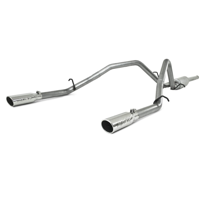 MBRP  Chevrolet/GMC 1500 4.8/5.3L EC/CC (excluding 8 bed) Cat Back Dual Split Rear