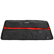 Load image into Gallery viewer, Go Rhino XVenture Gear Tool Wrench Roll - Large (4x4in. Closed) 12oz Waxed Canvas - Black