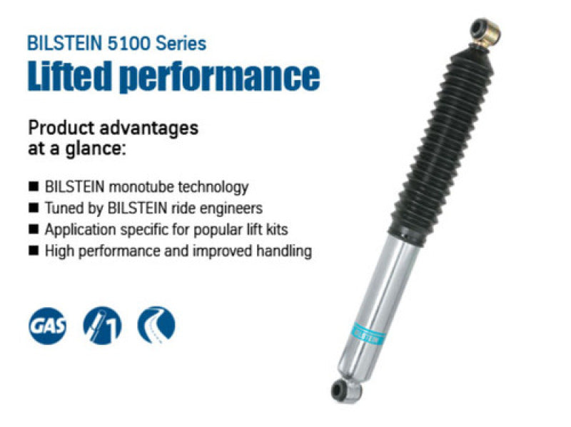 Bilstein 5100 Series Ford F-150 Rear 46mm Monotube Shock Absorber