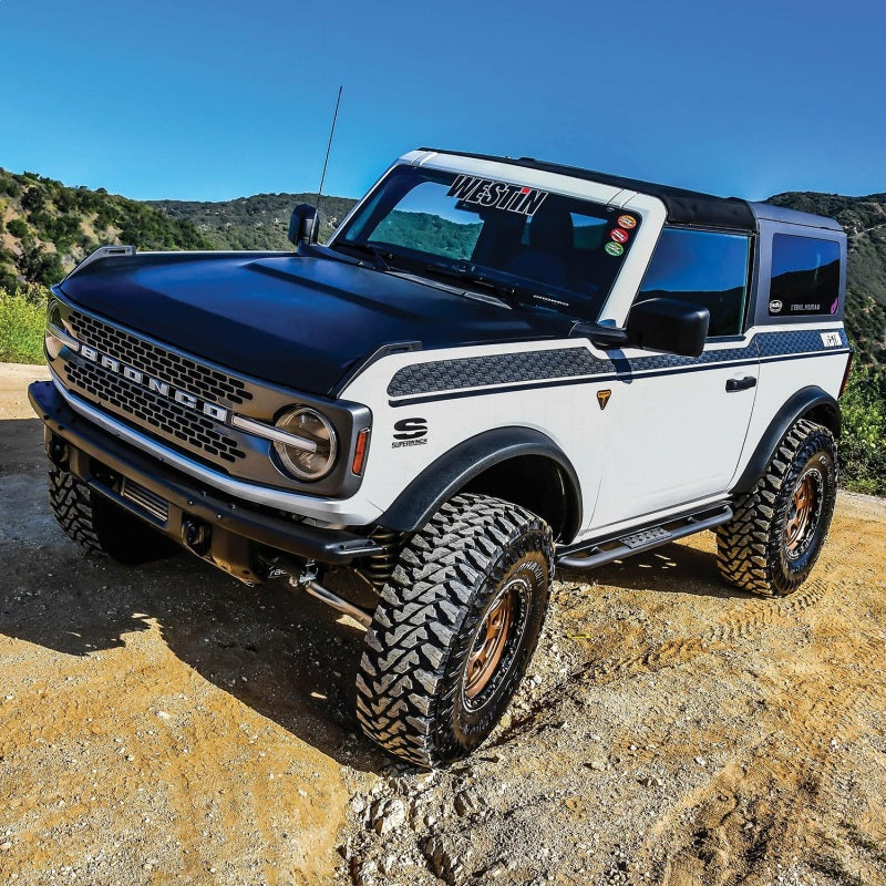 Westin 20+ Ford Bronco 2 Door (Excl. Bronco Sport) XTS Rock Slider - Textured Black