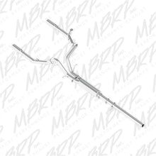 Load image into Gallery viewer, MBRP Chevy/GMC 1500 Silverado/Sierra 4.3L V6/5.3L V8 Dual Split Rear Alum 3in Cat Back Exhaust
