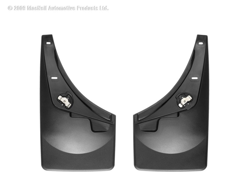 WeatherTech Ford F250/350 Superduty No Drill Mudflaps - Black