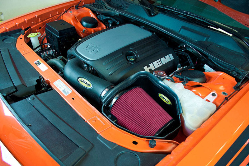 Airaid 11+ Dodge Charger/Challenger MXP Intake System w/ Tube (Oiled / Red Media)