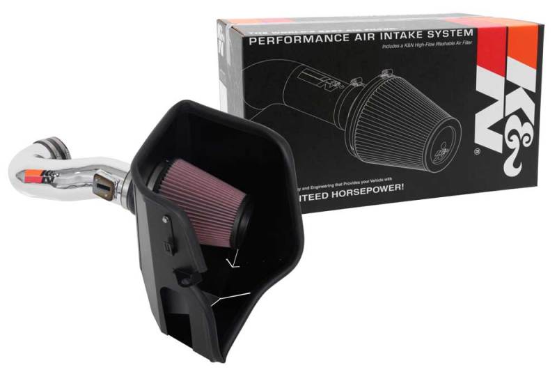 K&N Chevy Silverado / GMC Sierra 1500 V8-5.3/6.2L Performance Air Intake Kit