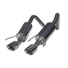 Load image into Gallery viewer, MBRP Chevrolet Corvette Dual Muffler Axle Back 4 Round Dual Wall Tips