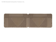 Load image into Gallery viewer, WeatherTech GMC Rally Van Rear Rubber Mats - Tan
