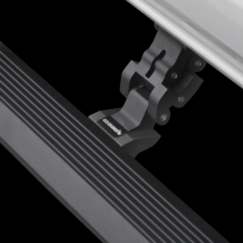 Go Rhino Jeep Wrangler 4dr E-BOARD E1 Electric Running Board Kit (Drilling Req.) - Tex. Blk