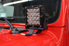 Load image into Gallery viewer, Go Rhino Jeep Wrangler JL/JLU/Gladiator JT Light Mount - 6in Q4 Series