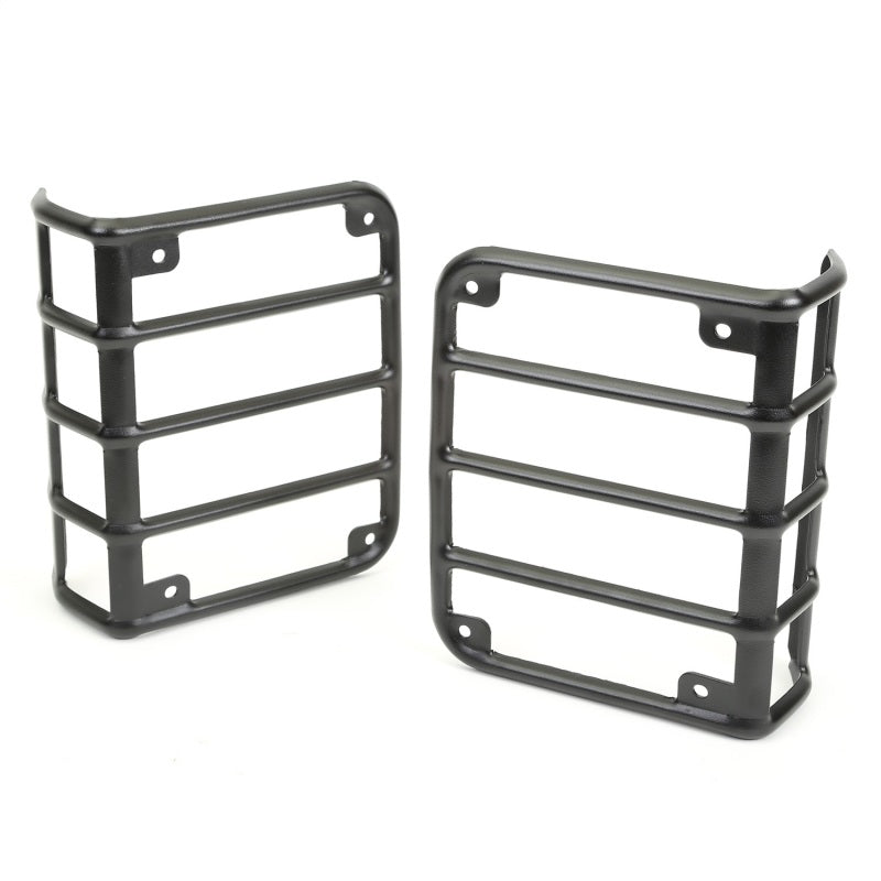 Rugged Ridge Jeep Wrangler Textured Black Tail Light Euro Guards