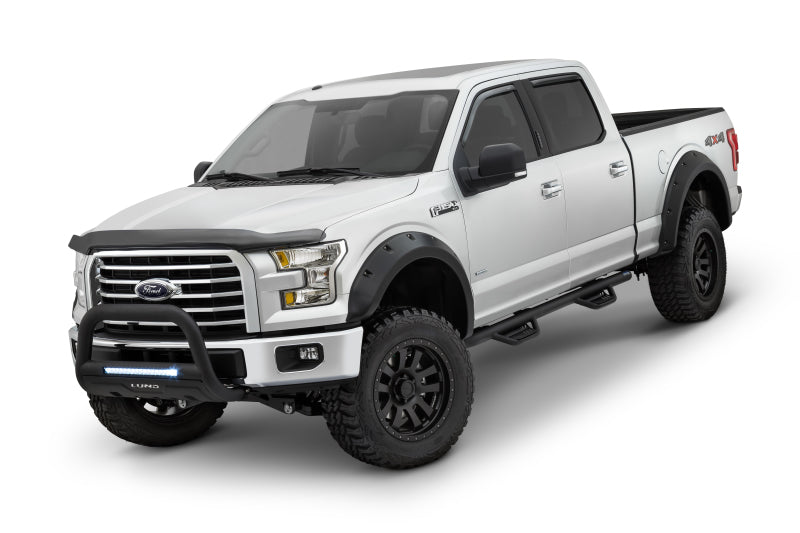 Lund Ford F-150 (Excl. Heritage) Bull Bar w/Light & Wiring - Black