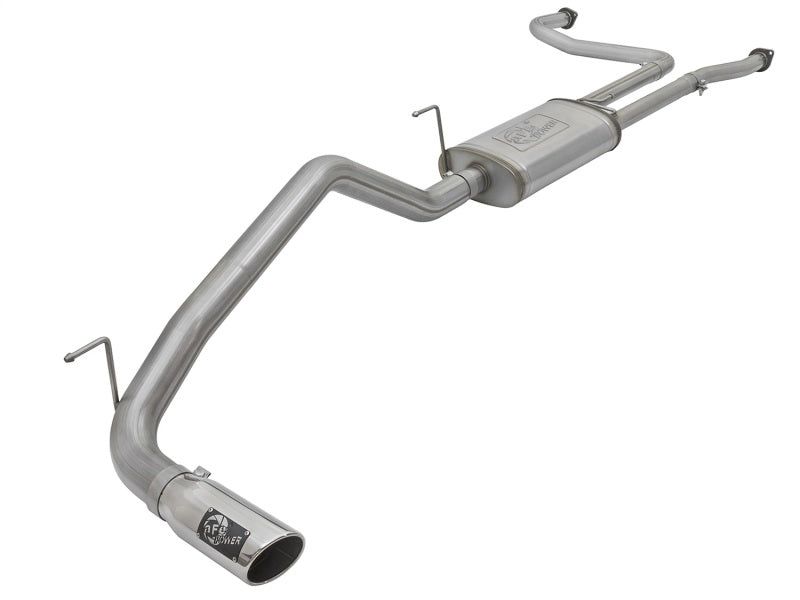 aFe MACH Force-Xp 2-1/2in Cat-Back Exhaust System w/ Polished Tip 2016+ Nissan Titan XD V8 5.6L