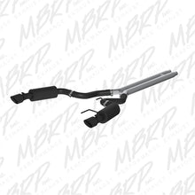 Load image into Gallery viewer, MBRP Ford Mustang GT 5.0 Convertible Black 3in Cat Back Dual Split Rear Exit (Street Version)