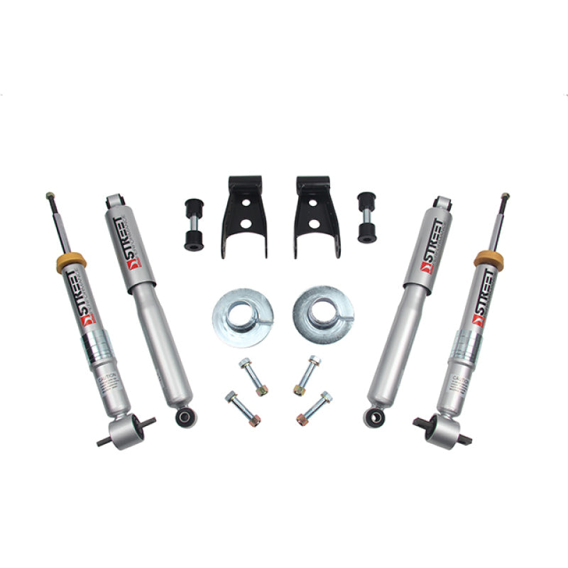 Belltech Ford F-150 +1in to -3in Front 2in Rear Lowering Kit