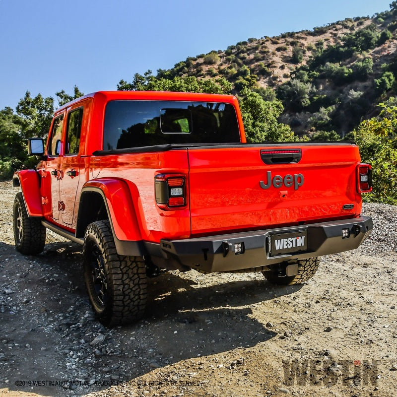 Westin Jeep Gladiator WJ2 Rear Bumper - Textured Black
