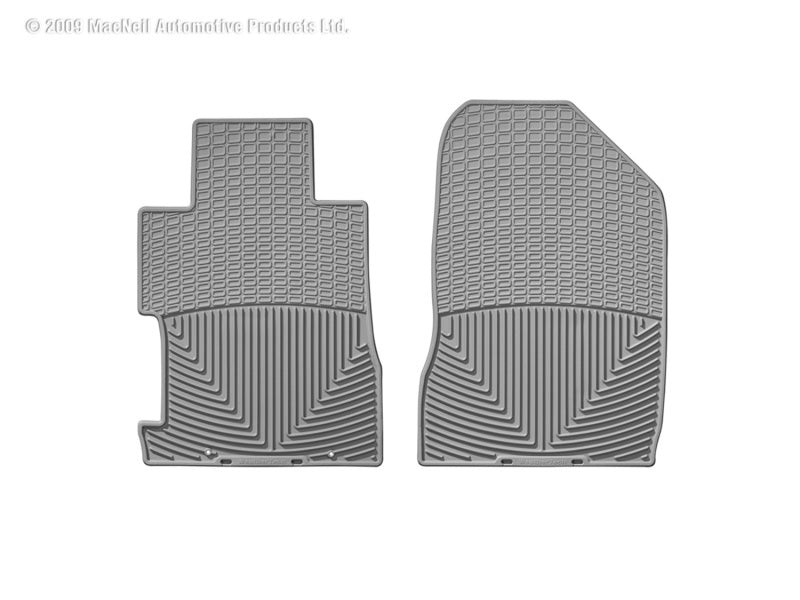 WeatherTech Honda Civic Coupe / Si Coupe Front Rubber Mats - Grey