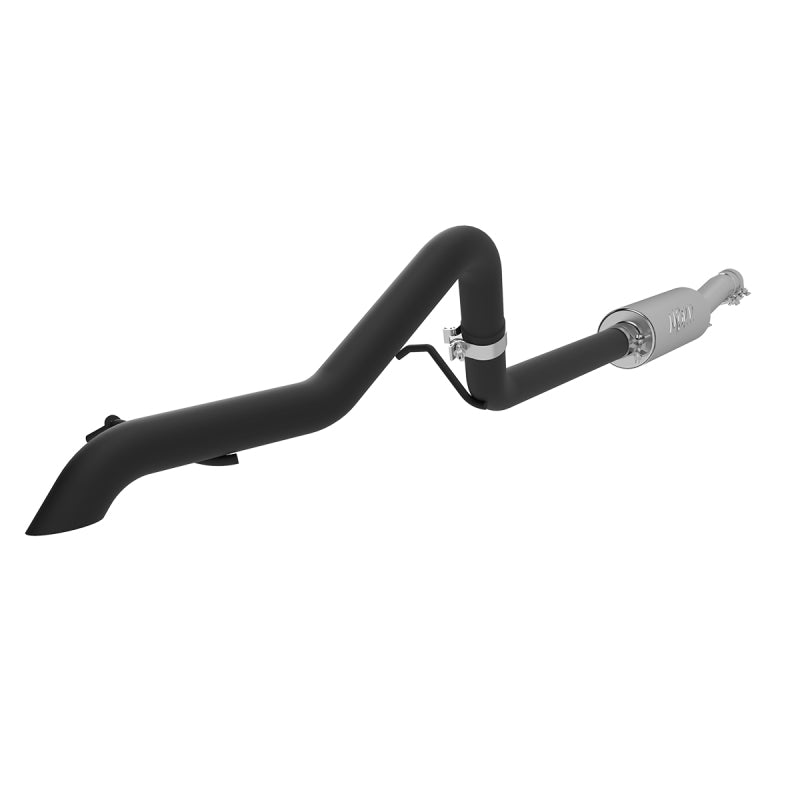 MBRP Jeep Wrangler (JK) 3.8L V6 4 dr Off-Road Tail Pipe Muffler before Axle