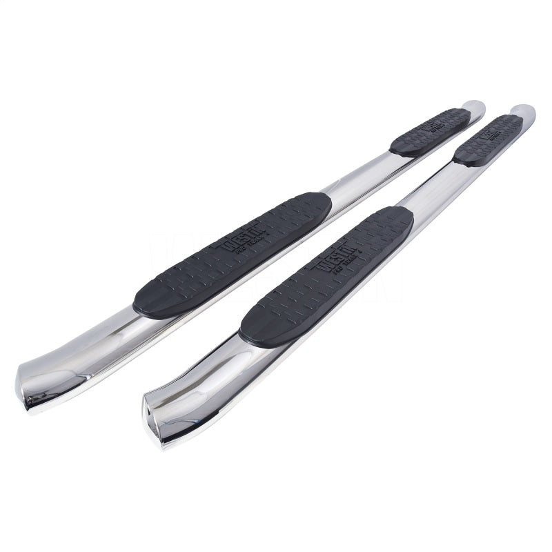 Westin 2005+ Toyota Tacoma Double Cab PRO TRAXX 4 Oval Nerf Step Bars - SS