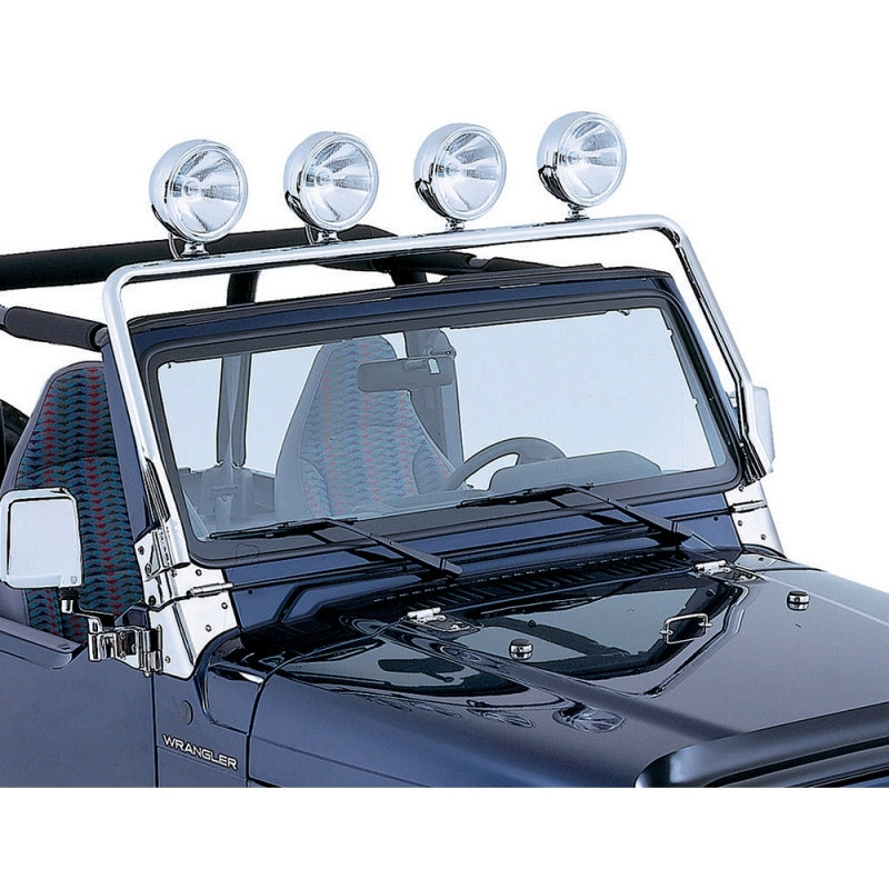 Rugged Ridge Jeep Wrangler TJ Stainless Steel Full Frame Light Bar