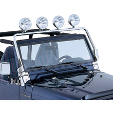 Load image into Gallery viewer, Rugged Ridge Jeep Wrangler TJ Stainless Steel Full Frame Light Bar