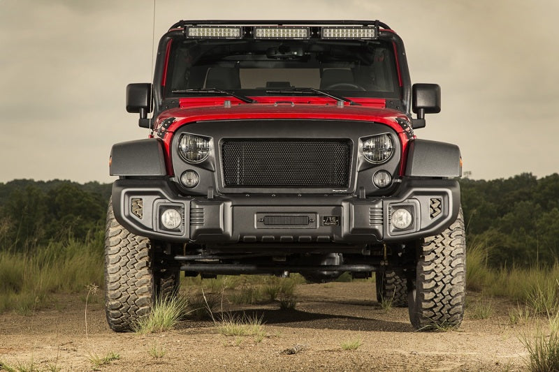 Rugged Ridge Spartacus Front Bumper Black Jeep Wrangler
