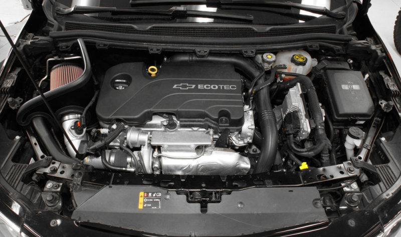 K&N Chevy Cruze 1.4L Turbo Silver Typhoon Short Ram Intake