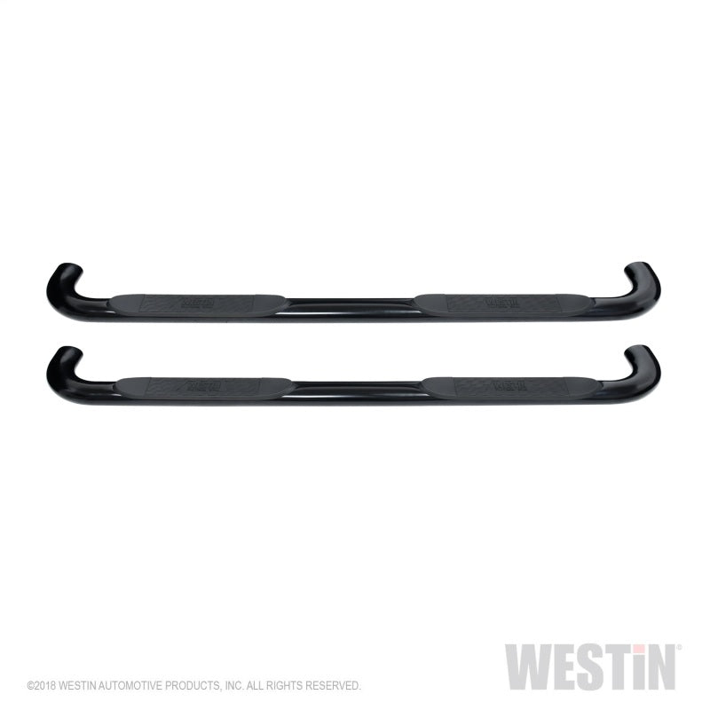 Westin Chevrolet Silverado/Sierra 1500 Crew Cab Platinum 4 Oval Nerf Step Bars - Black