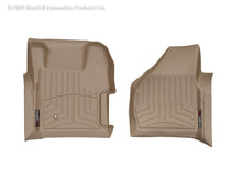 Load image into Gallery viewer, WeatherTech Ford F250/F350/F450/F550 Super Duty Regular Cab Front FloorLiner - Tan