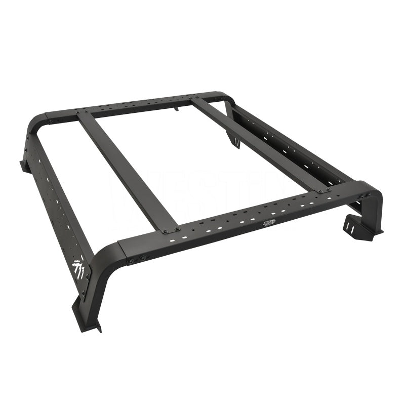 Westin 05+ Toyota Tacoma 6ft Bed Overland Cargo Rack - Textured Black